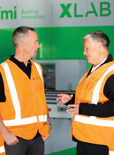 FMI brand ambassador Greg Murphy and Darrell Gane (R)